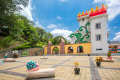 中埔遊客中心的城堡式建築