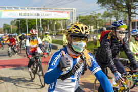 The riders who participated in the event departure with confidence.