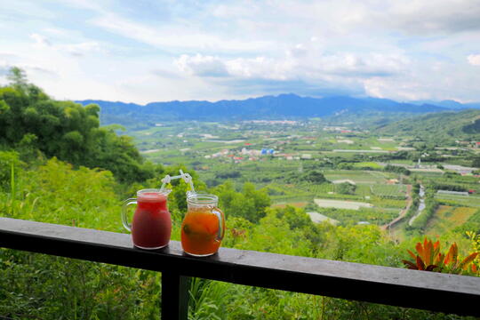 虎頭山上的景觀餐廳