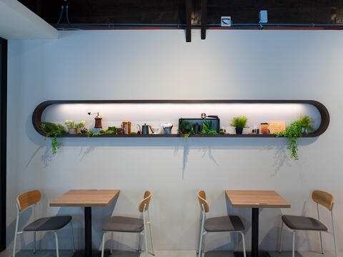 十果文創園區咖啡梅納館用餐環境