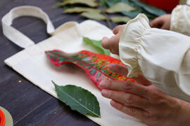 果農之家葉拓 DIY