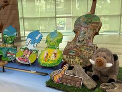 和平社區漂流木小提琴