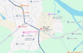 臺南山上花園水道博物館周遭壅塞路段