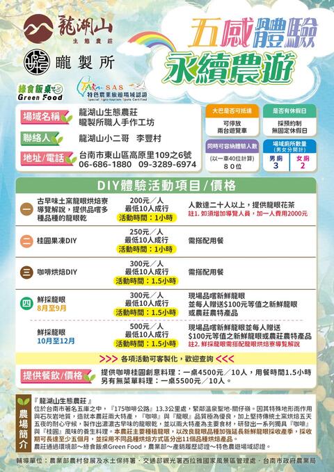 矓製所五感體驗永續農遊