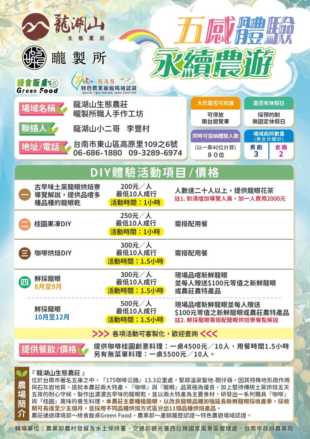 矓製所五感體驗永續農遊