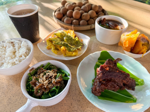 咖啡排骨風味套餐
