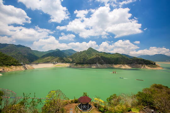 You can see the different beauty of Zengwen Reservoir every angle