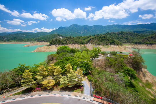 曾文ダム風景区内広く、豊かな自然環境