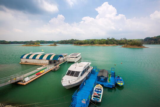 Wushantou Reservoir Yacht Boat Pier