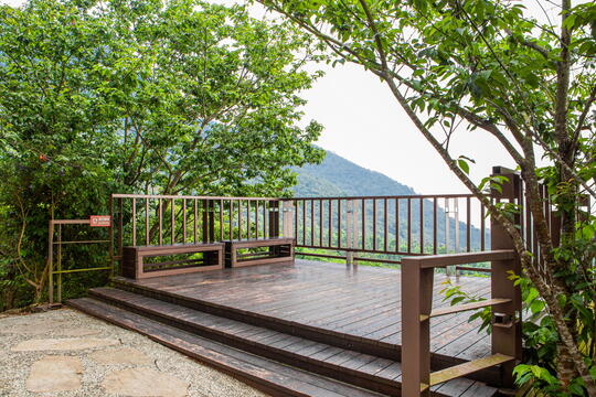 Viewing platform of Meiling trail