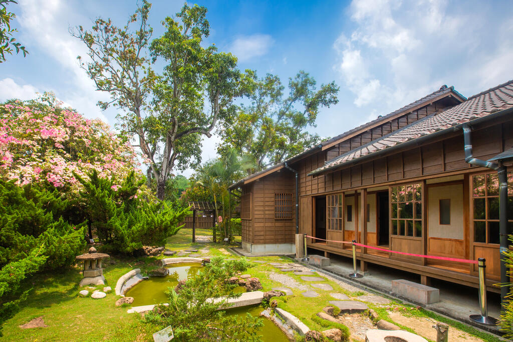 Hatta house outdoor garden at Hatta Yoichi Memorial Park