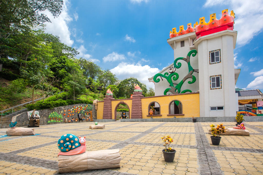 2_中埔遊客中心的城堡式建築