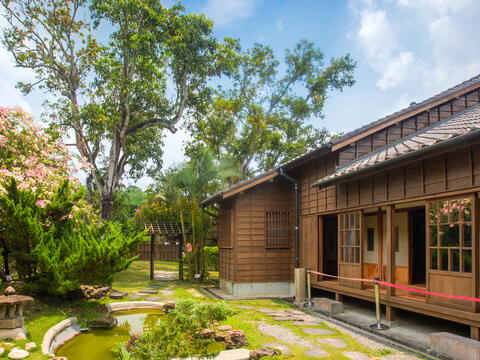 八田與一紀念園區八田宅戶外庭園