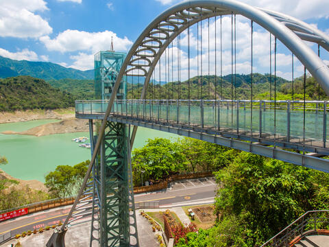 The top viewing point of Zengwen Reservoir─Viewing Platform Restaurant