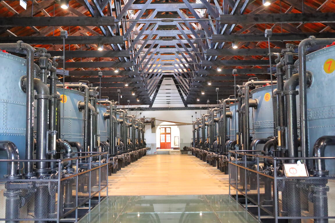 臺南水道過濾桶室