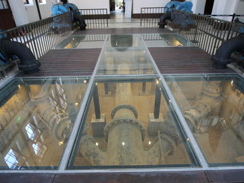 Pump room of Tainan Shan Shang Garden and Old Waterworks Musuem