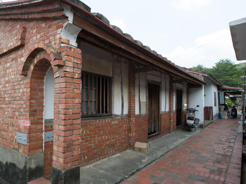 鹿陶洋江家古厝傳統閩南建築由紅磚建造