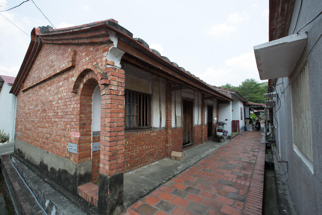 鹿陶洋江家古厝傳統閩南建築由紅磚建造