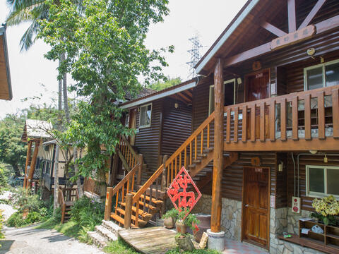 Chalet accommodation area