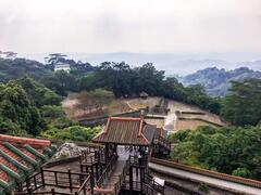 take Taiwan Tourist Shuttle Bus─Route for Guanziling to transfer to Biyun temple