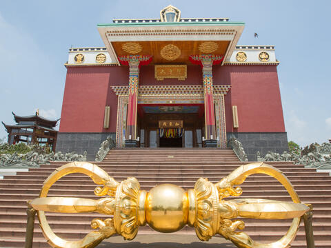 Kargyu Monastery Tathagata hall