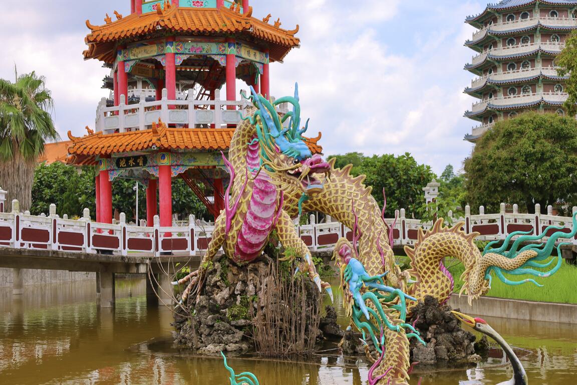 大仙寺的建築非常雄偉