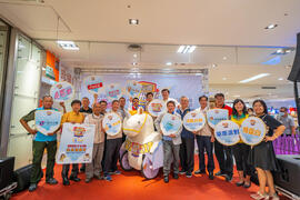 Wonderland Siraya GO! 2022 Siraya Go Crecar held a press conference and took a group photo with the guests.