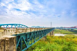 嘉南大圳曾文溪渡槽橋