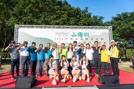 2022 Touching Siraya -  group photo of the Mountains to Sea National Greenway Walking Activity.