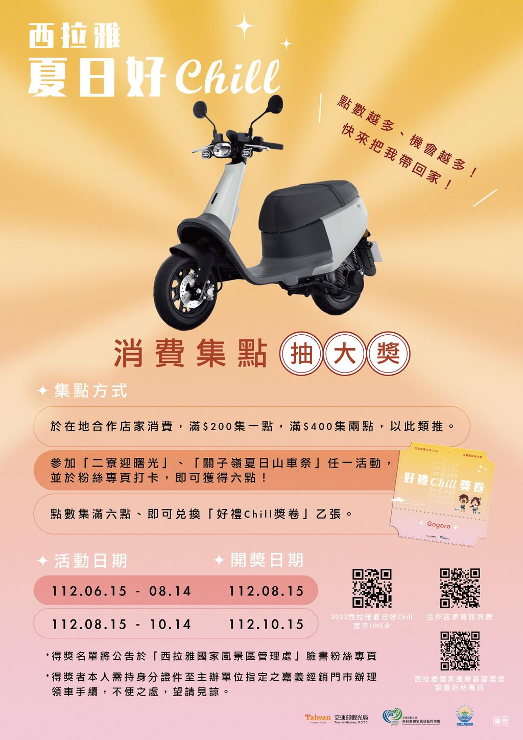 消費集點抽大獎