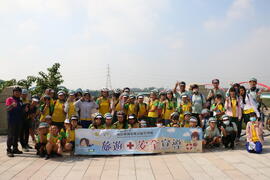 「菱波官田-山海圳綠道」單車領騎活動-合影