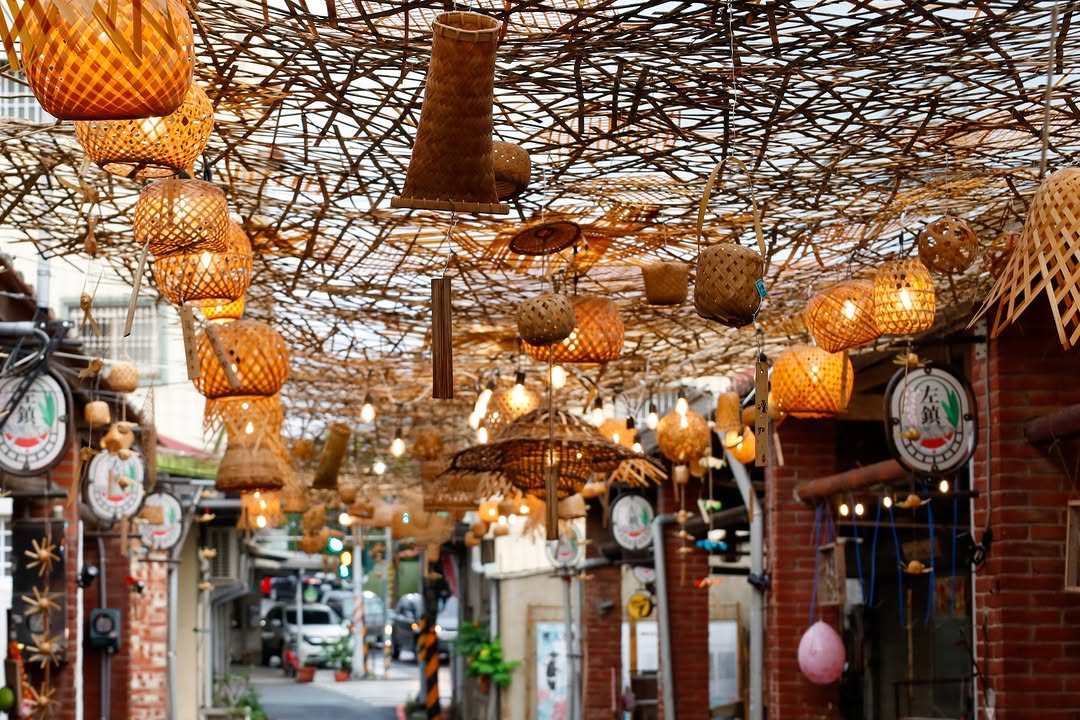 竹編天幕超美！ 感覺施了魔法 超夢幻